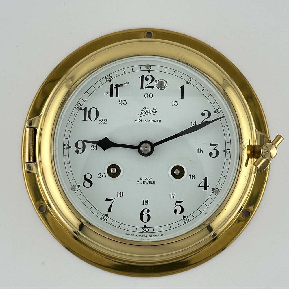 Schatz Midi Mariner Mechanical Ship-strike Clock